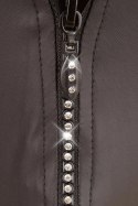 Svenjoyment Stringi Męskie Neopren Look Zamek Błyszczący M Svenjoyment
