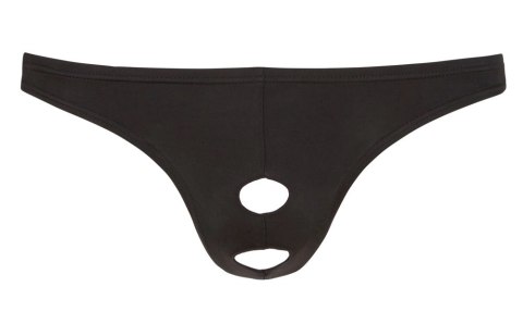 Svenjoyment Stringi Męskie Open Ring Czarny S - Anatomiczny Kroj Svenjoyment
