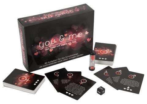 You & Me Gra dla par Niemiecka wersja 90 kart z zadaniami Kheper Games