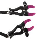 Bad Kitty Model 603510 - Stringi z wibracjami i regulacją, czarne Bad Kitty