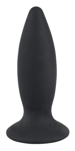 Black Velvets Stożkowy Korek Wibracyjny S 11cm czarny silikonowy Black Velvets