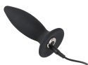 Black Velvets Stożkowy Korek Wibracyjny S 11cm czarny silikonowy Black Velvets