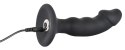 Black Velvets Wibrujący Korek Anatomiczny 7 Trybow Czarny 14 cm Black Velvets