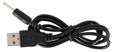Black Velvets model 60383 - silikonowy korek analny z wibracją, czarny Black Velvets
