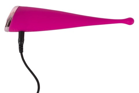 Couples Choice Spot - Wibrator punktowy rożowy, 10 trybow, 17,5 cm Couples Choice