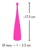 Couples Choice Spot - Wibrator punktowy rożowy, 10 trybow, 17,5 cm Couples Choice