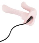 Couples Choice Wibrator Partnerski Rożowy 10 Trybow USB 13,1 cm Couples Choice
