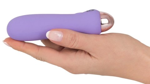 Cuties Mini Wibrator Fioletowy 7 Trybow Kompaktowy USB 12,5 cm Cuties