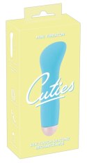 Cuties Mini Wibrator Niebieski 7 Trybow Wodoodporny 12,9 cm Cuties