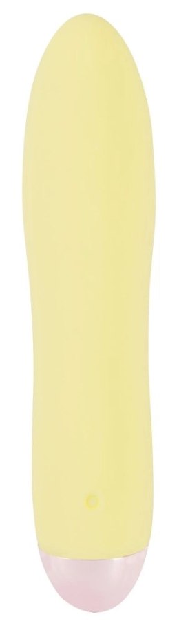 Cuties Mini Wibrator Smukły Żołty 7 Trybow USB 13,2 cm Cuties