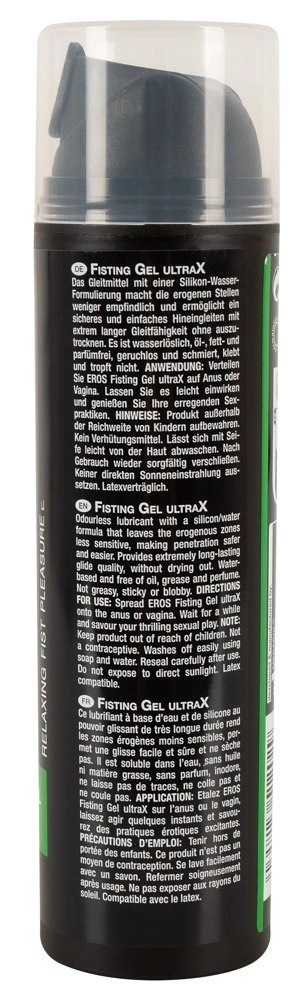 EROS UltraX 200ml żel intymny silikonowo-wodny, długotrwały poślizg Eros