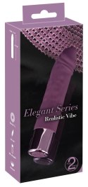 Elegant Series Mini Vibe fioletowy 14,3 cm - 15 trybow, ładowalny Elegant Series