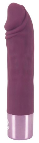 Elegant Series Mini Vibe fioletowy 14,3 cm - 15 trybow, ładowalny Elegant Series