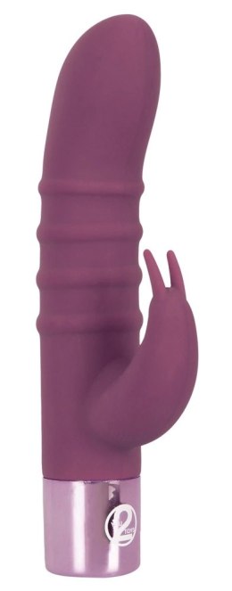 Elegant Series Rabbit Vibe Fioletowy 15 trybow - silikonowy, ładowalny Elegant Series