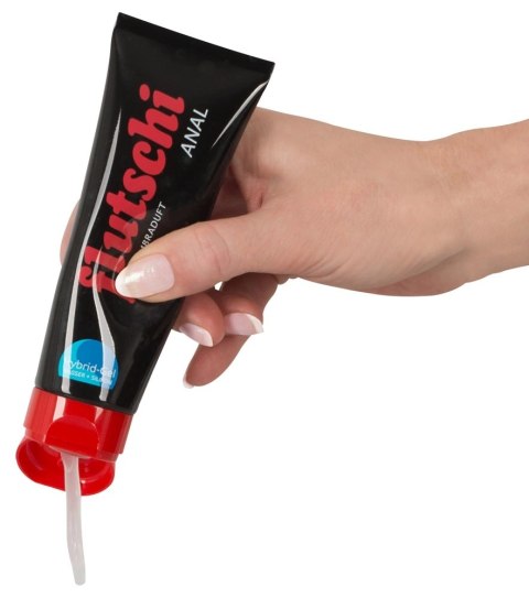 Flutschi Żel Anatomiczny Hybrydowy Ambra 80 ml - silikonowo-wodny Flutschi