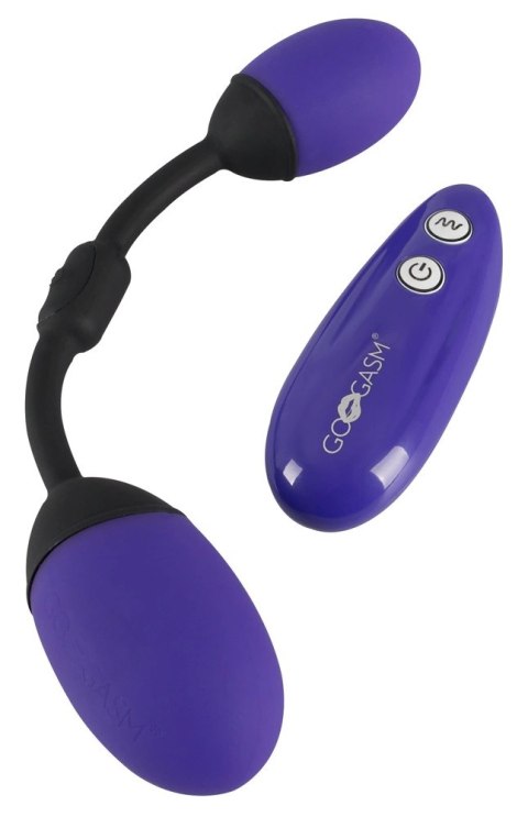 Gogasm Kulki Treningowe Silikonowe Fioletowe 7 Trybow 21cm GoGasm