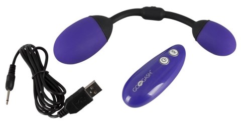 Gogasm Kulki Treningowe Silikonowe Fioletowe 7 Trybow 21cm GoGasm