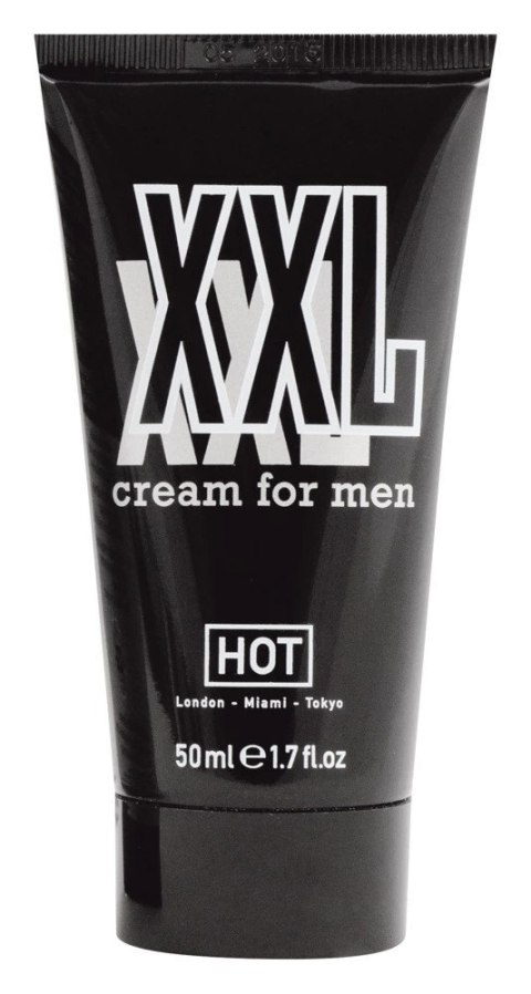 HOT XXL Krem do masażu męskiego 50ml - z ekstraktem z żeń-szenia HOT