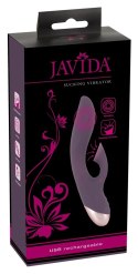 Javida Intymny Wibrator z Ssącą Przyssawką 12 Trybow Wodoodporny 21,6 cm JAVIDA