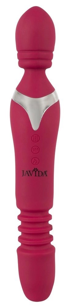 Javida Masażer z funkcją rozgrzewania i wieloma trybami wibracji 27 cm JAVIDA