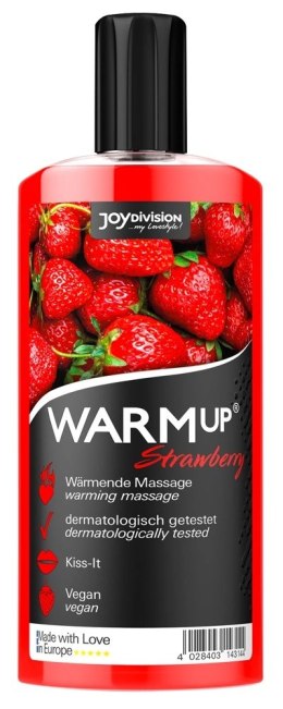 Joydivision Warmup Strawberry płyn do masażu rozgrzewający 150ml Joydivision Präparate