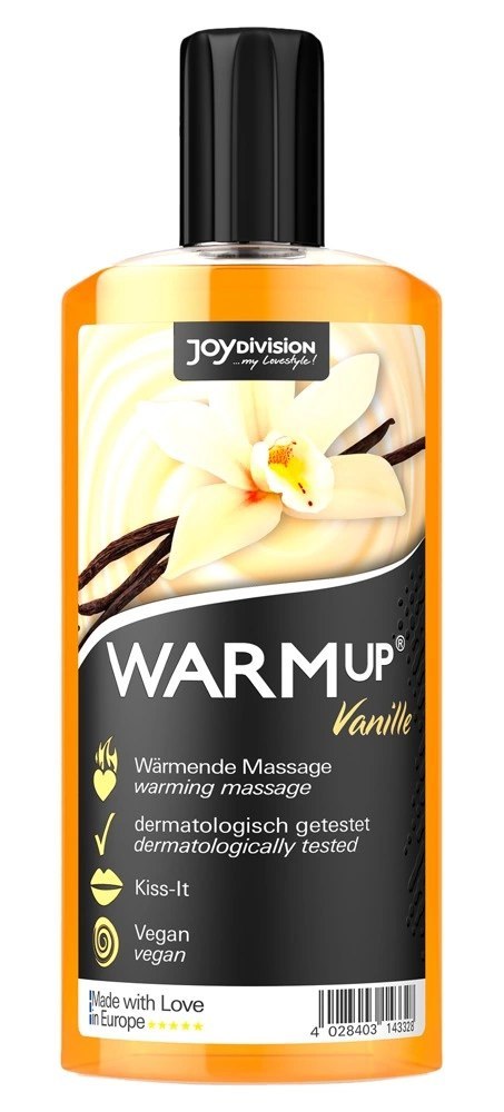 Joydivision Warmup Wanilia Rozgrzewający Płyn do Masażu 150ml Joydivision Präparate