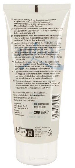 Just Glide Anal Lubrykant na bazie wody 200 ml - formuła wegańska Just Glide