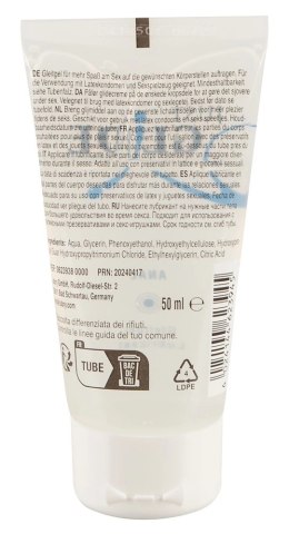 Just Glide Anal żel nawilżający na bazie wody 50 ml, formuła wegańska Just Glide