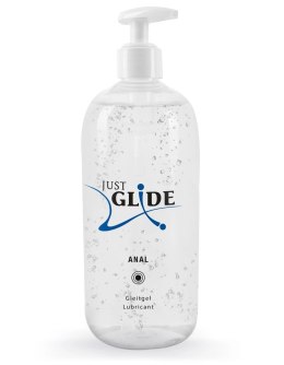 Just Glide Anal żel nawilżający na bazie wody 500ml, formuła wegańska Just Glide