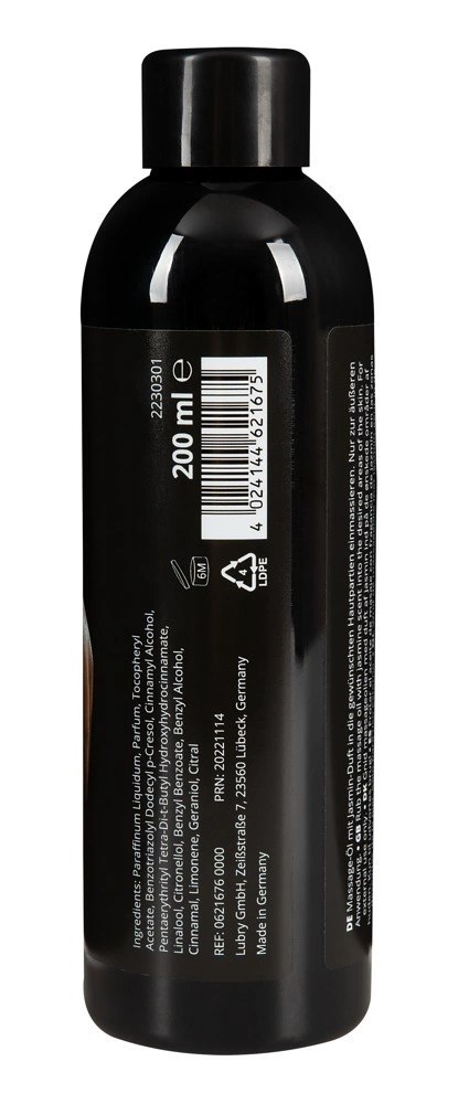 Magoon Olejek do masażu Jaśmin 200 ml z olejkiem jojoba, nawilżający Magoon