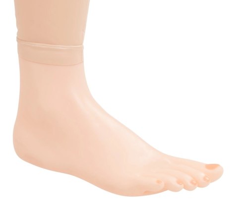 NMC Lucy Siedząca lalka dmuchana blond, wyjmowany wkład anatomiczny 132cm NMC