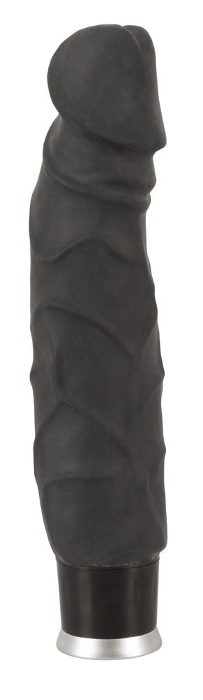 Nature Skin Wibrator Czarny 23 cm 8 Trybow Wibracji TPR Nature Skin