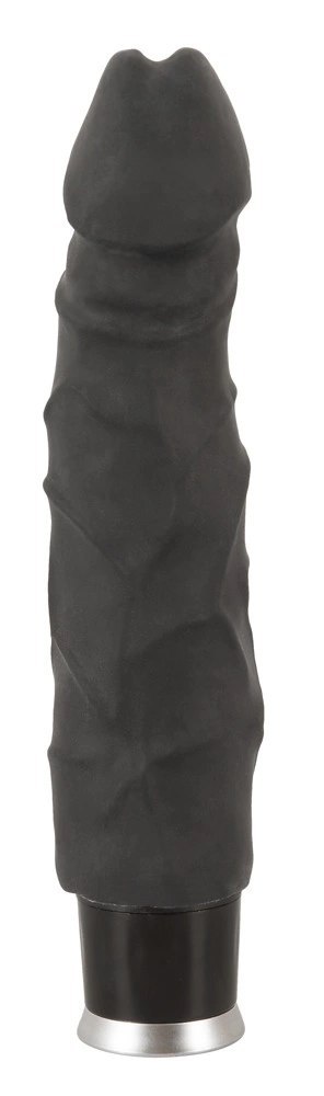 Nature Skin Wibrator Czarny 23 cm 8 Trybow Wibracji TPR Nature Skin