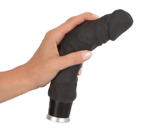 Nature Skin Wibrator Czarny 23 cm 8 Trybow Wibracji TPR Nature Skin