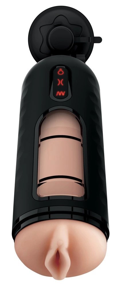 PDX Elite Model Automatic z wibracją, funkcją ssącą i dźwiękiem PDX