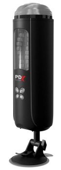 Pipedream PDX Elite Automatic Expert czarny system intymny z dźwiękiem 5-biegowy PDX
