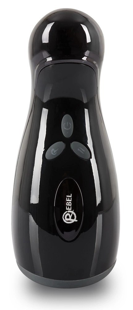 Rebel Intimate Device 3w1 Czarny - Wibracje, Grzanie, Ruch 20cm Rebel