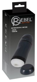 Rebel Intimate Device Vibration & Suction Czarny 21,8 cm - podręczny model Rebel