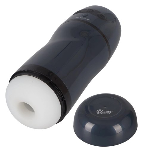 Rebel Intimate Device Vibration & Suction Czarny 21,8 cm - podręczny model Rebel