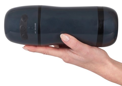 Rebel Intimate Device Vibration & Suction Czarny 21,8 cm - podręczny model Rebel