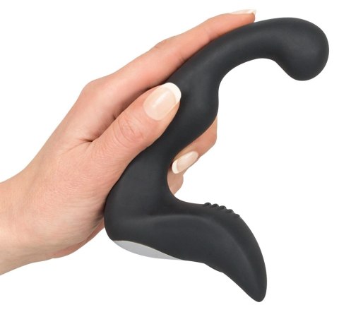 Rebel Prostaty Zakrzywiony Wibrator Czarny 9 Trybow Ładowalny 14,6cm Rebel
