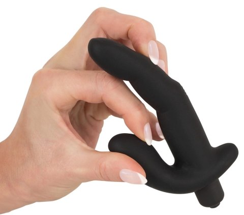 Rebel Wibrator Elastyczny Czarny do Masażu Prostaty i Punktu-G 13,8 cm Rebel