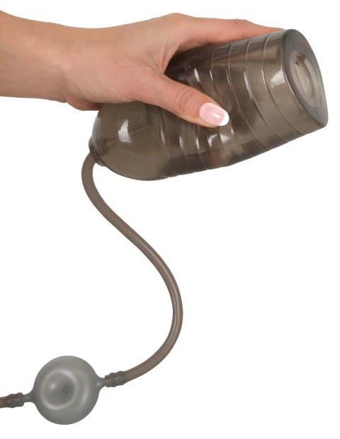 Suck-O-Mat System Intymny Hands Free Interwałowy, 25 Trybow, Czarny Suck-O-Mat