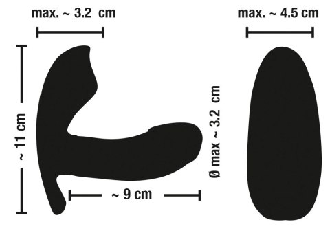 Sweet Smile Intymny System Zdalny Wibrator Do Bielizny 10 Trybow Fioletowy Sweet Smile