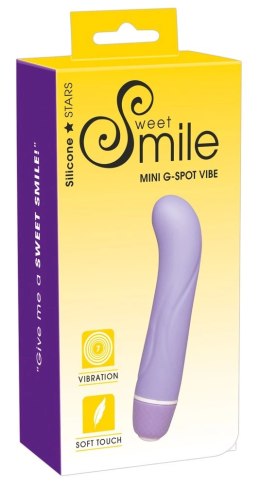 Sweet Smile Mini Fioletowy Model G - Kompaktowy Wibrator 7 Trybow Sweet Smile