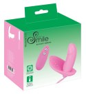Sweet Smile Mini Wibrator Rożowy 8cm z Funkcją Zdalnego Sterowania Sweet Smile