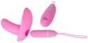 Sweet Smile Mini Wibrator Rożowy 8cm z Funkcją Zdalnego Sterowania Sweet Smile