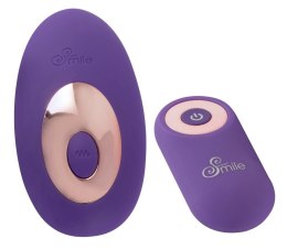 Sweet Smile Panty RC - Fioletowy system intymny, 10 trybow, 8,8 cm Sweet Smile