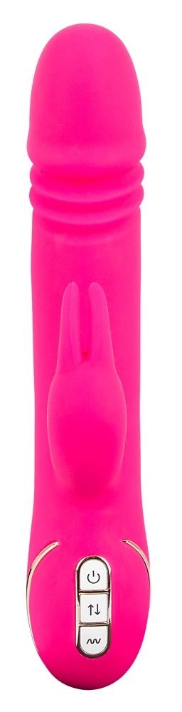 Vibe Couture Skater Rabbit Pink - Model z Funkcją Pchania i 7 Trybami Vibe Couture