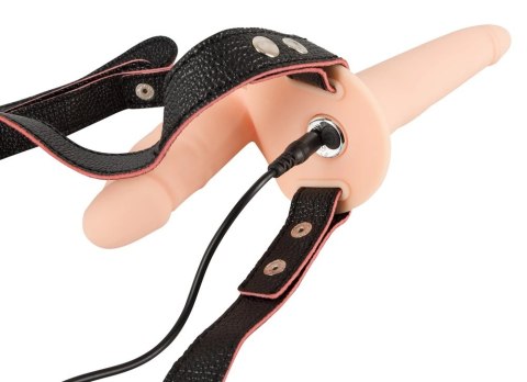 You2Toys Harness na podwojne akcesoria z funkcją wibracji, silikon You2Toys